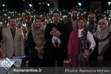 دومین شب نخستین کنسرت رایگان خیابانی در بوستان آب و آتش