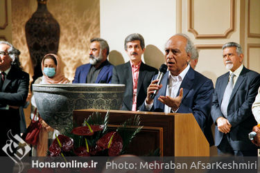 رونمایی از اثر ناتمام ایران درودی 