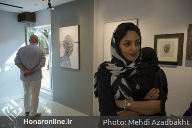 نمایشگاه آثار مرجان قربانی در  گالری هم‌رس