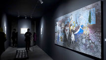 Visual arts exposition by cinematic figures opens