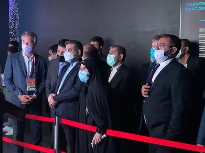 وزیر ارشاد از نمایشگاه اکسپو ۲۰۲۰ دوبی بازدید کرد
