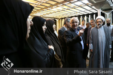 بازدید نمایندگان مجلس شورای اسلامی از موزه هنرهای معاصر