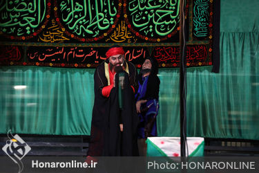 تعزیه خوانی سیدالشهدا (ع) در میدان ولیعصر