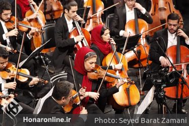 کنسرت ارکستر سمفونیک تهران به رهبری و مدیریت هنری شهرداد روحانی