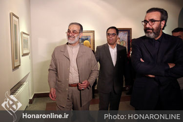 مراسم افتتاحیه یازدهمین دوسالانه ملی نگارگری ایران 