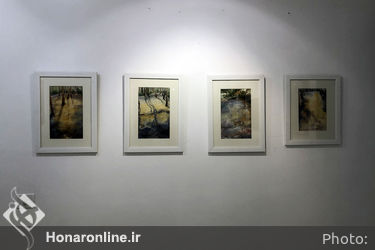 نمایشگاه نقاشی ابراهیم اکبری‌گرز در گالری هفت ثمر