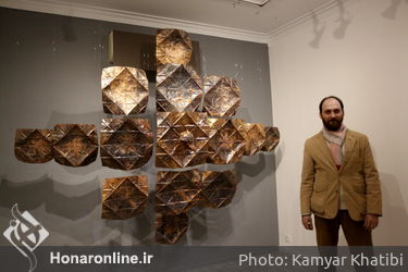 افتتاحیه نمایشگاه حجم و اینستالیشن امیر نصیری در گالری هپتا