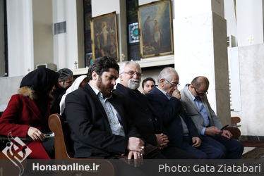 مراسم تجلی دوستی و الفت مسلمانان و مسیحیان 