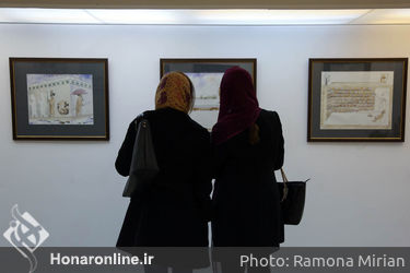 نمایشگاه آبرنگ‌های طنزآمیز بهمن رضایی نامقی در گالری والی