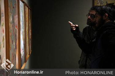 نمایشگاه نقاشی سید محمد مساوات در گالری محسن