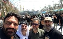 حضور هنرمندان در پیاده روی اربعین حسینی ۱۴۰۲، کربلای معلی