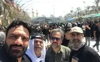 حضور هنرمندان در پیاده روی اربعین حسینی ۱۴۰۲، کربلای معلی