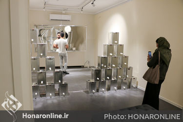 نمایشگاه چیدمان صوتی ایمان جسمی در گالری فرمانفرما