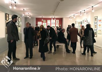 نهمین نمایشگاه آثار چند نسل هنرمندان معاصر ایران در گالری لاله
