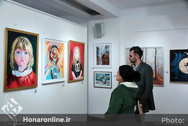 نمایشگاه گروهی با عنوان «چتری از جنس باران» در گالری سرزمین هنر