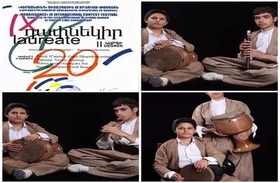 درخشش هنرمندان نوجوان سقزی در فستیوال جهانی موسیقی ارمنستان