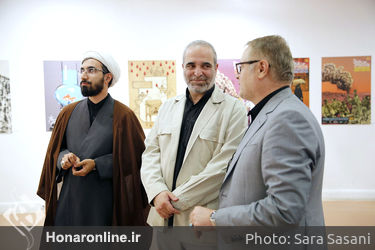 افتتاحیه نمایشگاه دفاع مقدس در خانه هنرمندان