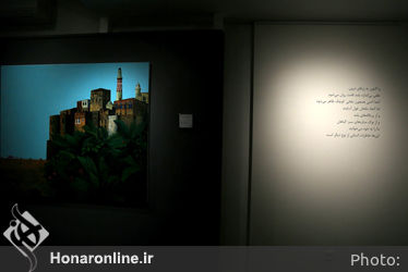 افتتاحیه نمایشگاه نقاشی های قاسم محمدی در گالری ایوان