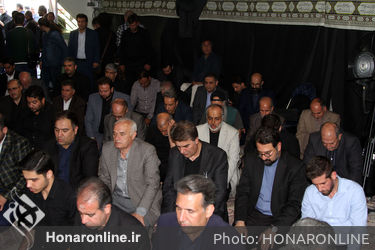 مراسم هفتمین شب شهادت شهدای کربلا در موسسه توسعه هنرهای معاصر - 4