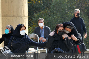  تشییع پیکر «ایران درّودی» در موزه هنرهای معاصر تهران
