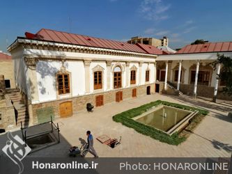 حوض یکی از عناصر معماری ایرانی