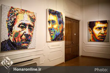 افتتاحیه نمایشگاه پرتره 100 چهره ورزشی ایران در کاخ سعدآباد