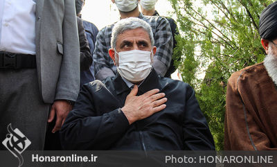 تشیع پیکر هنرمند انقلابی حاج نادر طالب‌زاده