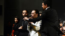 Nasser Cheshmazar, Ashkan Khatibi music concert at iconic Vahdat Hall