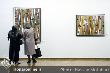 نمایشگاه آثار بهمن پناهی در فرهنگسرای نیاوران
