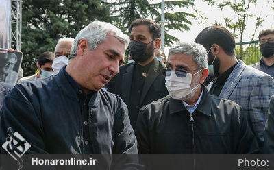 تشیع پیکر هنرمند انقلابی حاج نادر طالب‌زاده