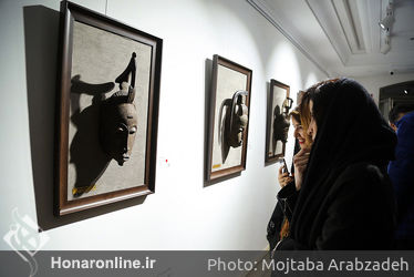 نمایشگاه صورتک و آثار حجم قبایل ساحل عاج در گالری کاما