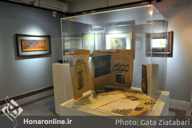 موزه رضا مافی گالری ترانه باران در دوازدهمین جشنواره هنرهای تجسمی فجر