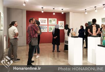 نمایشگاه گروهی هنرمندان خودآموخته در گالری لاله
