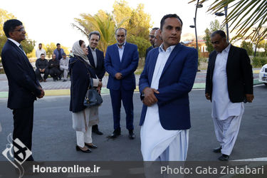 افتتاحیه بخش بین‌الملل هشتمین جشنواره مد و لباس فجر در چابهار