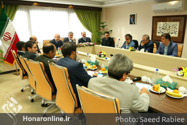 دیدار مدیران معاونت امور هنری با وزیر ارشاد