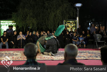 تعزیه‌خوانی در خانه هنرمندان 3