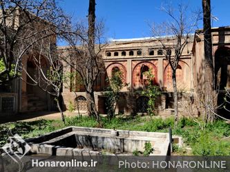 حوض یکی از عناصر معماری ایرانی