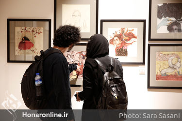 افتتاح هفته تصویرگری در خانه هنرمندان ایران