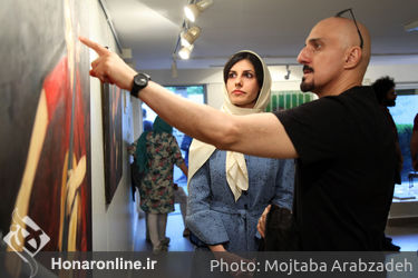 نمایشگاه آثار مریم درویش در گالری گلستان