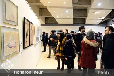 افتتاحیه ششمین دوسالانه نقاشی دامونفر