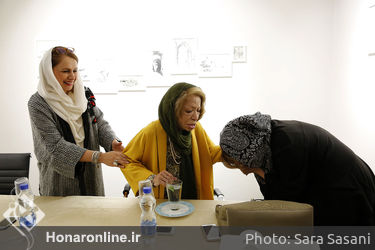 نمایشگاه و نکوداشت جهانگیر درویش در گالری فرمانفرما