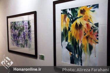 نمایشگاه آثار آبرنگ در گالری خیال موسسه صبا