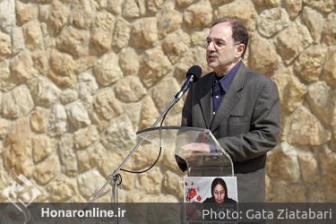تشییع پیکر طلیعه کامران از مقابل موزه هنرهای معاصر