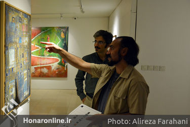 نمایشگاه گروهی نقاشی‌های هنرمندان متولدین دهه 40 در گالری ژاله