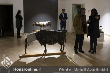 نمایشگاه مجسمه‌ های عارف رودباری در گالری کاما