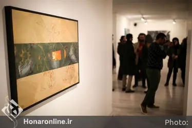 افتتاحیه نمایشگاه نقاشی های سعید رفیعی منفرد در گالری ساربان