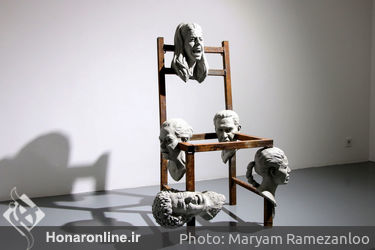 نمایشگاه مجسمه‌های حسین آزادی در گالری اعتماد