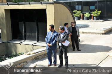 بازدید معاون امور هنری از روند بهسازی موزه هنرهای معاصر تهران