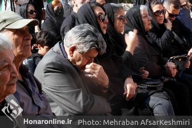 مراسم تشییع پیکر جلال مقامی