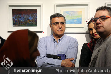 نمایشگاه نقاشی های رضا بابک در موسسه هنری سکو